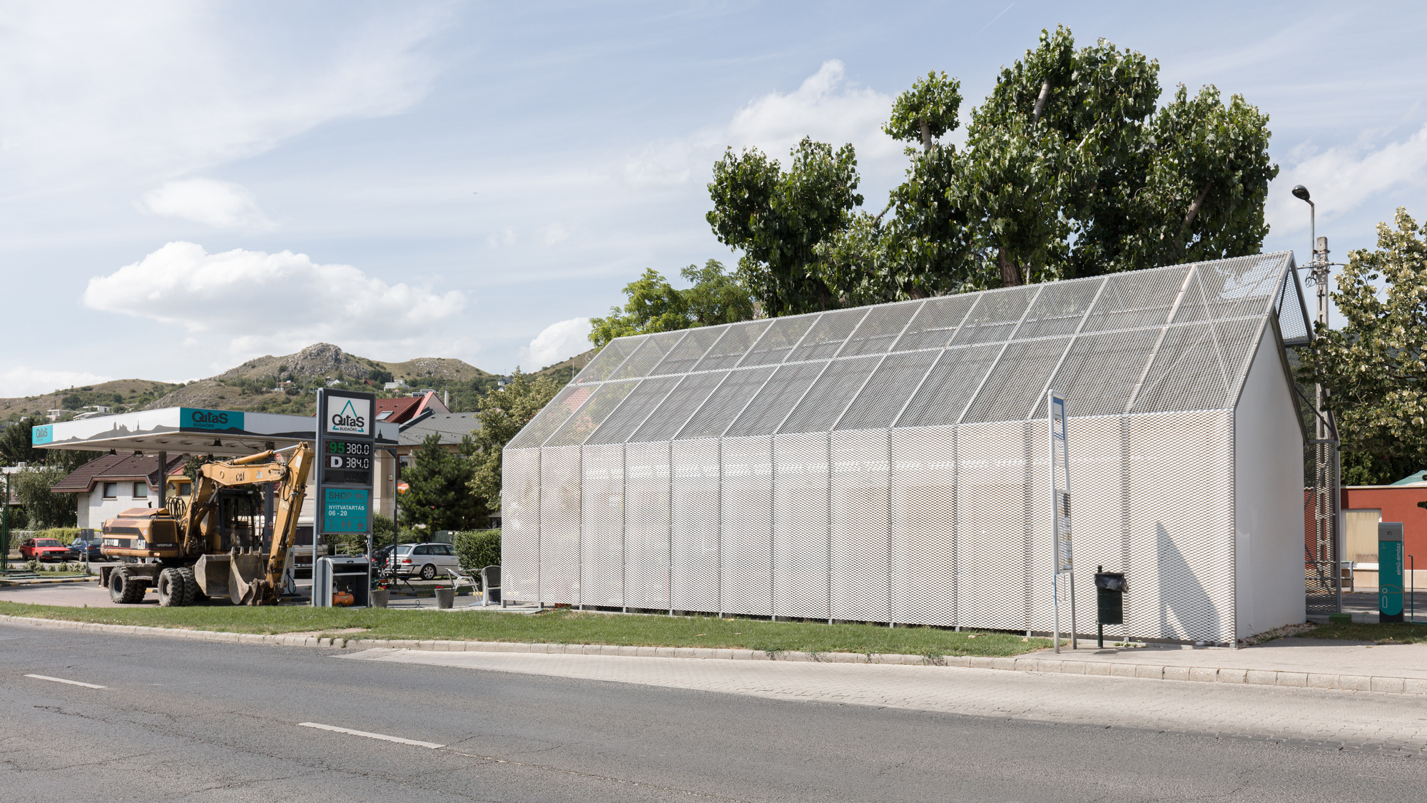 当地外观加油站，因特拉穆罗斯丨匈牙利-34