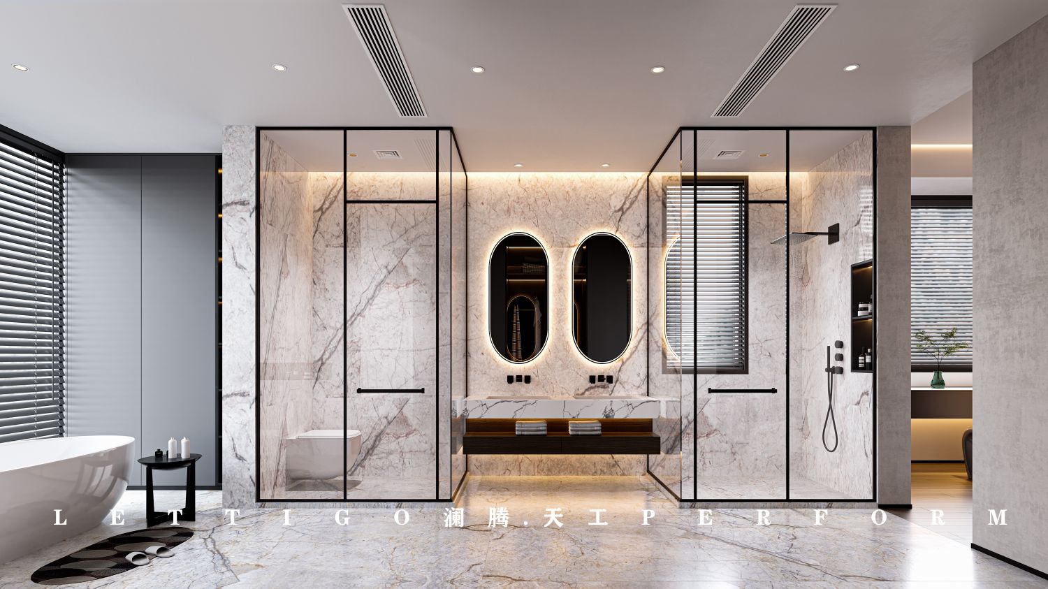 一稿过的现代别墅设计方案-8