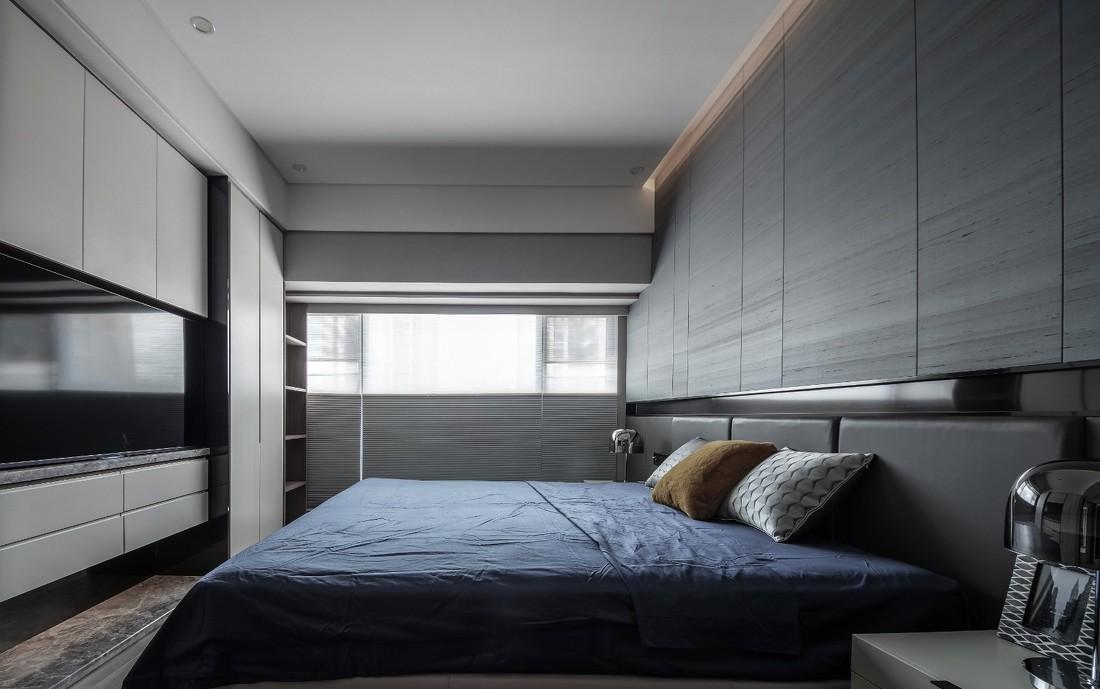 木子仁室内设计 · 简约至美,主卧衣帽间设计-7