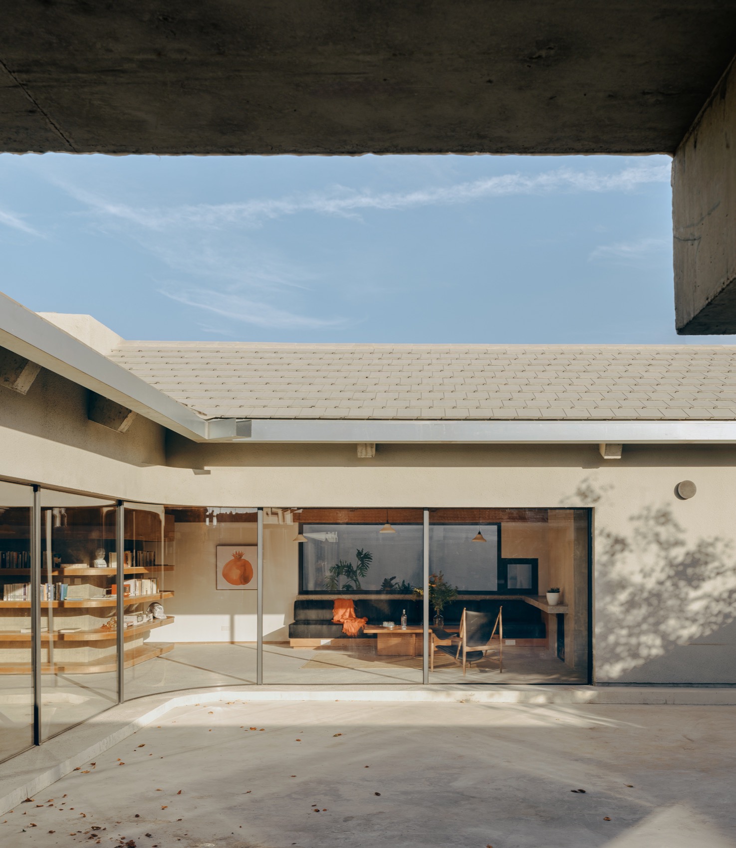 十字交叉之家 – 一朵屋面下的安顿与穿梭丨中国北京丨察社办公室-112