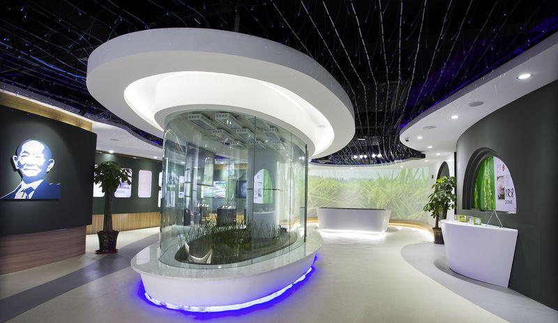 海水稻科技展厅，现代科技与传统水稻文化的完美融合，农业展厅-21