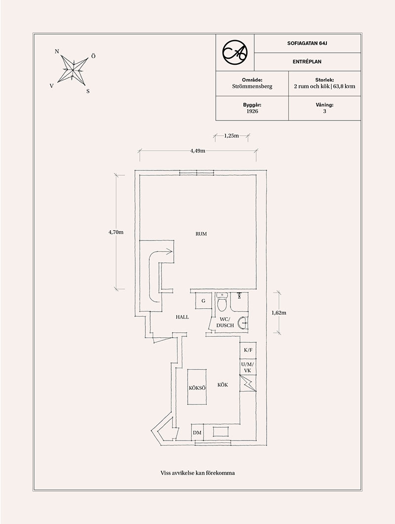 Gothenburg 双层公寓 | 功能分区明确,色彩搭配巧妙-27