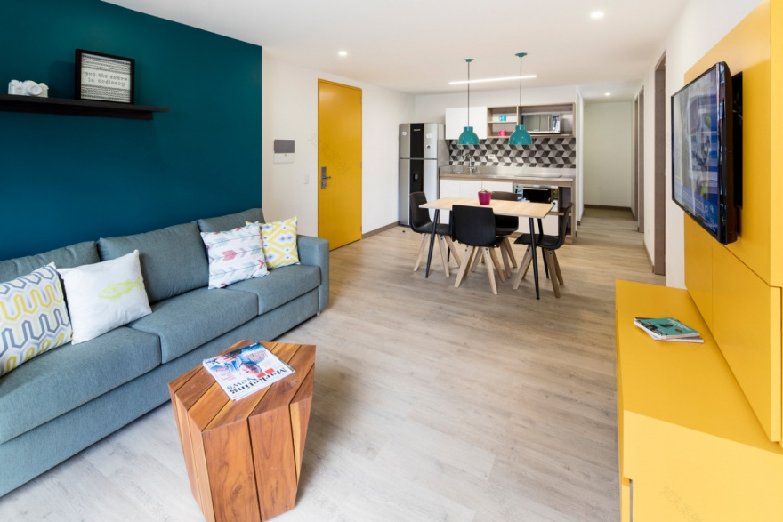 哥伦比亚 LivInn Boho 学生公寓-13