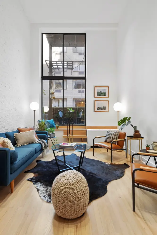 纽约格林威治村历史建筑中的温馨复式阁楼-3