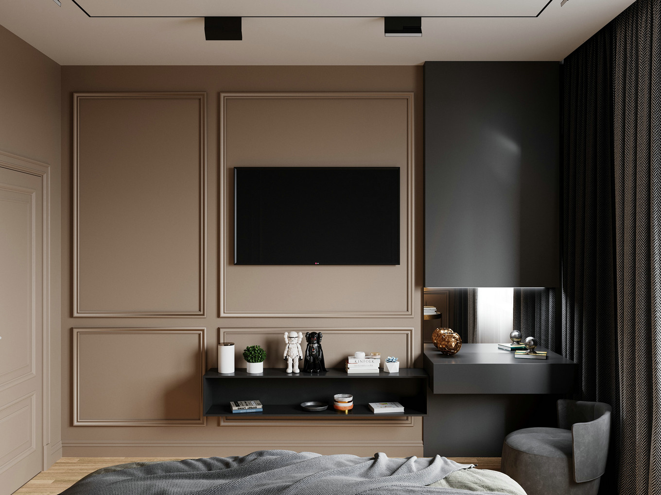 橙色工业风，雅致浪漫的温文尔雅空间-6