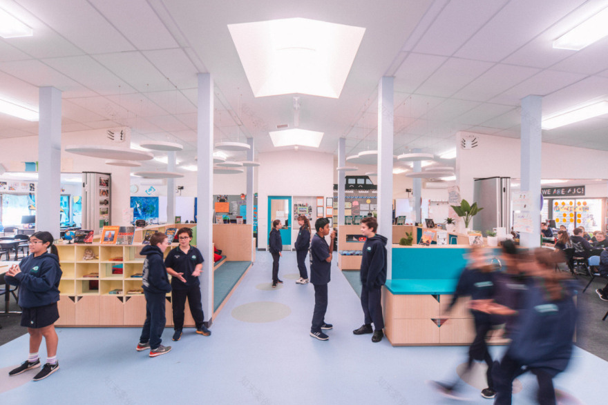 墨尔本小学“田园”学习空间,寓教于乐的灵动设计-9