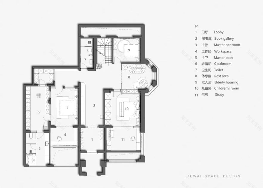 大连东方圣克拉住宅设计丨中国大连丨上海界外空间-49