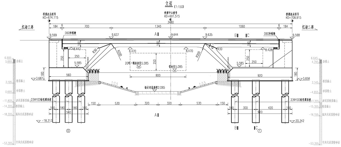 南京南部新城步行桥和车行桥丨中国南京丨NAN 建筑事务所+和作结构建筑研究所-32