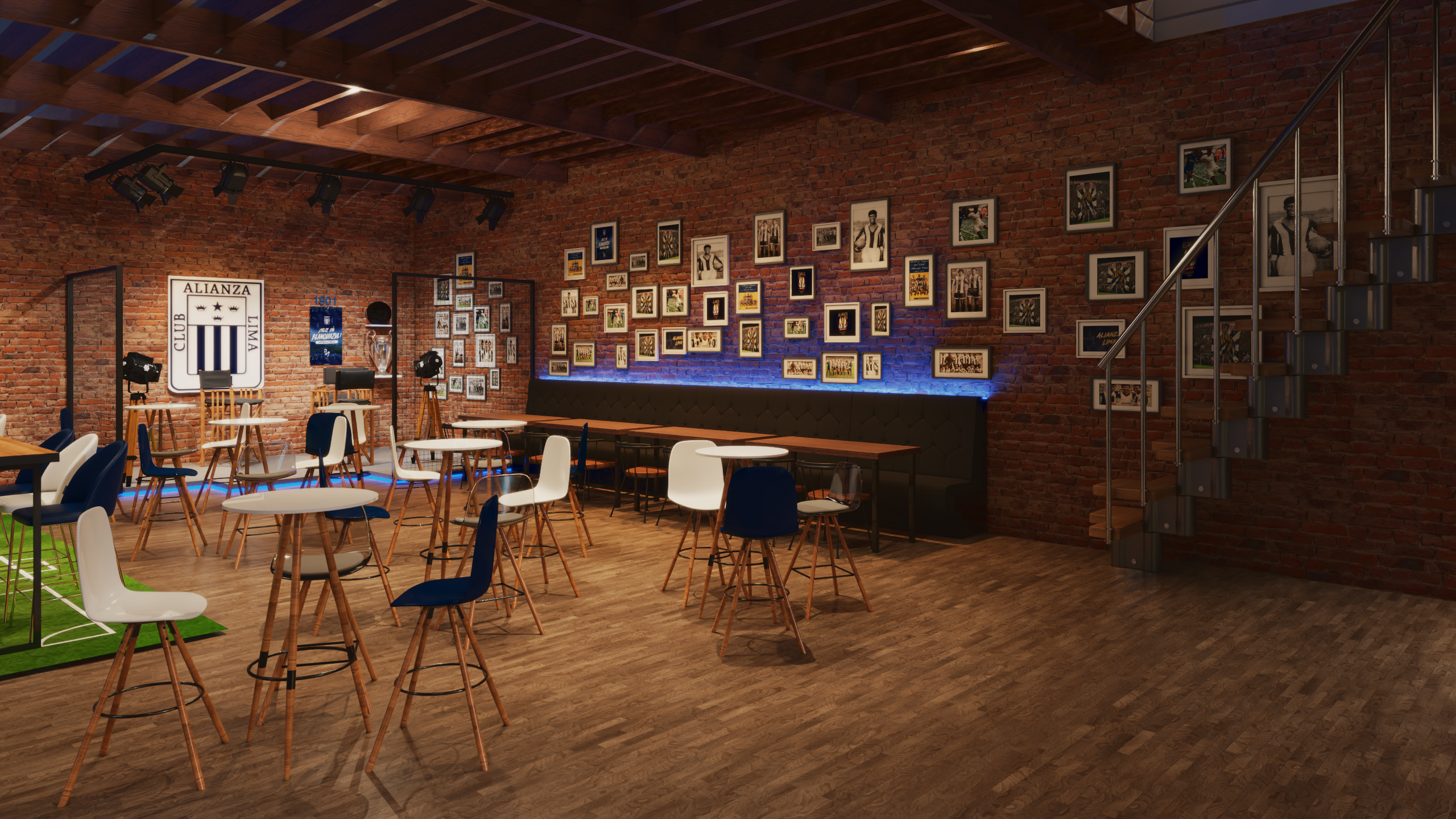 Diseño 3d - Bar del equipo Alianza Lima-6