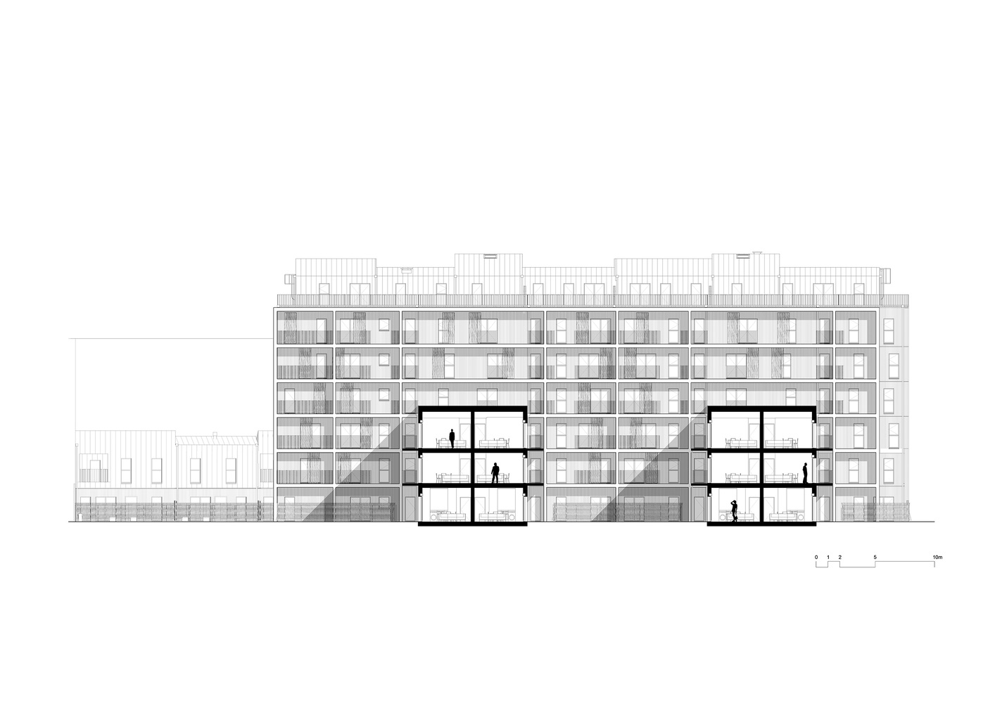 法国巴黎 Jaurès 公寓改造丨archi5-21