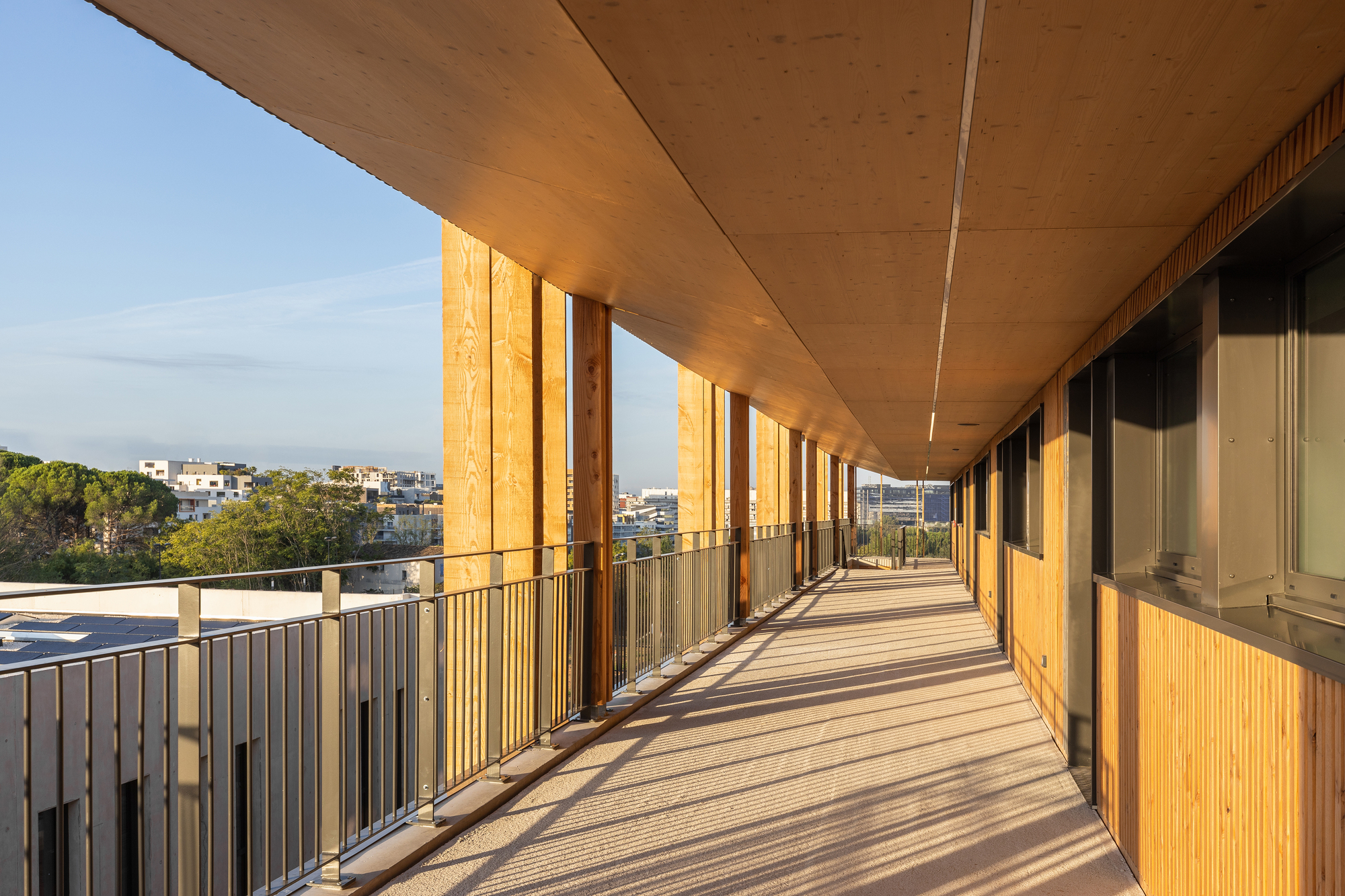 Port Marianne 中学丨法国蒙彼利埃丨A+Architecture 和 AMG Architectes-30