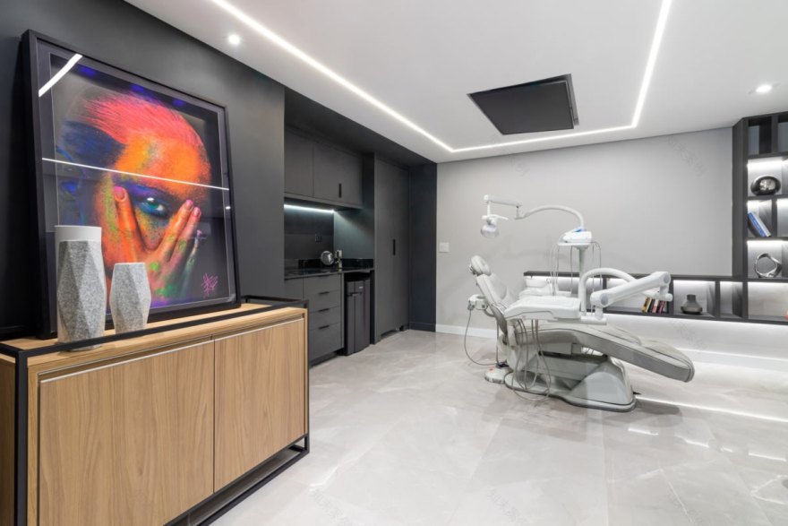 巴西多彩个性诊所设计丨Flávia Franco Arquitetura-5