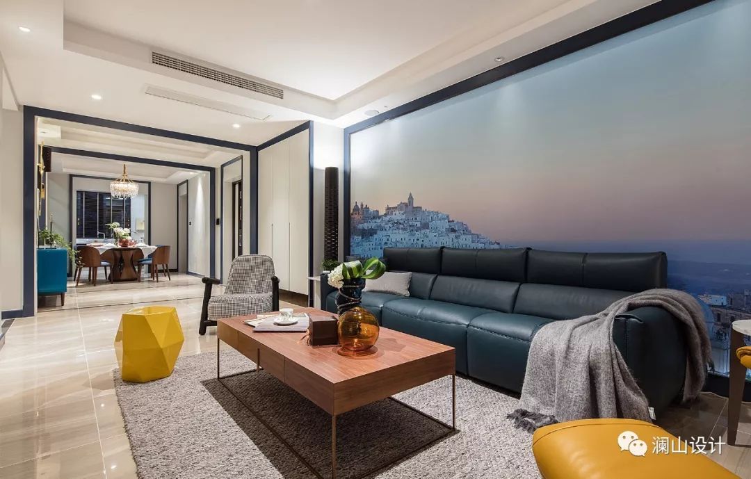 地下室华丽变身,蓝色魔力营造梦幻空间-13