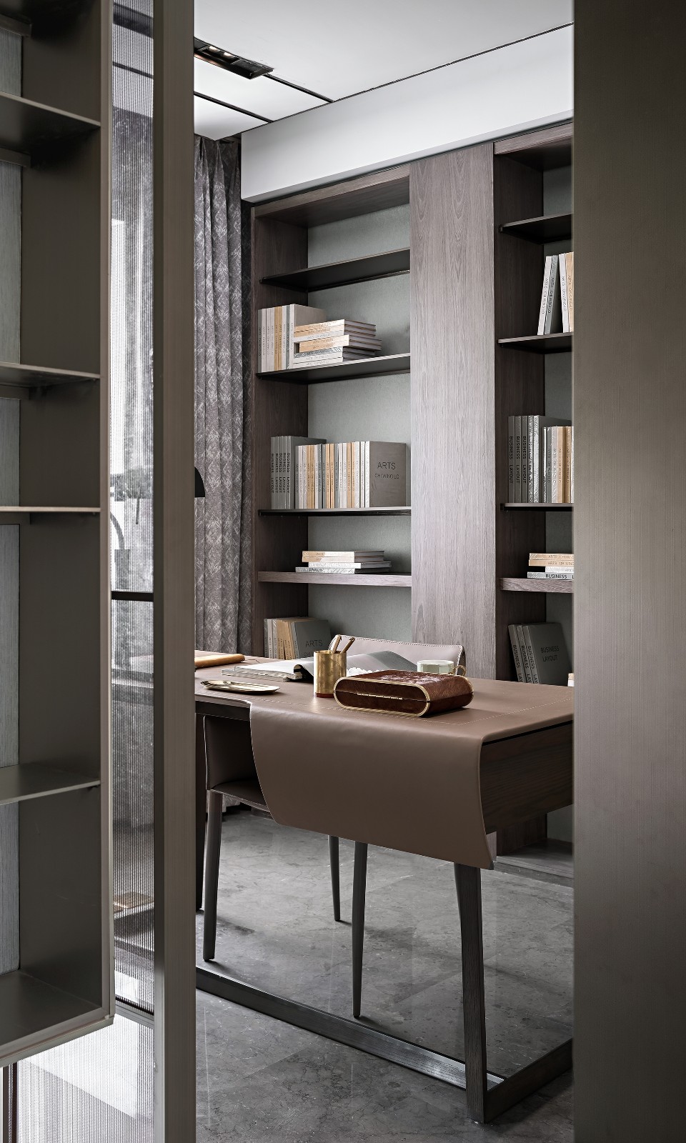 121㎡与97㎡低奢风样板间,摩登大方又不失浪漫! INNEST意巢设计-20