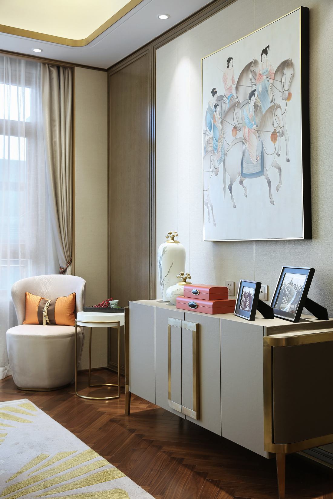 上海天鼓装饰设计-风尚新中式<梦回唐朝>-64