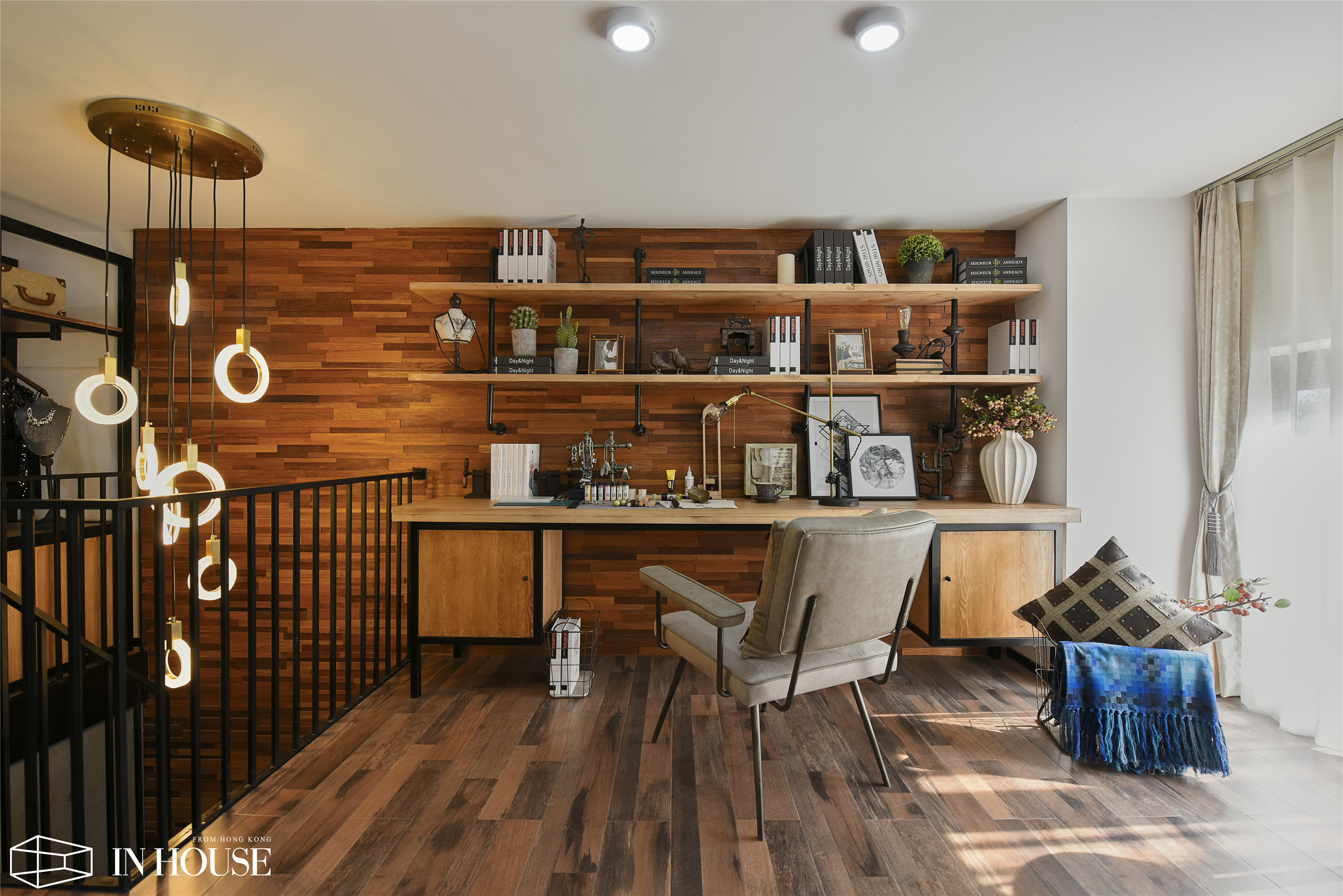 融创财富一号“私人衣橱”LOFT工业风公寓样板间设计——INHOUSE设计！-16