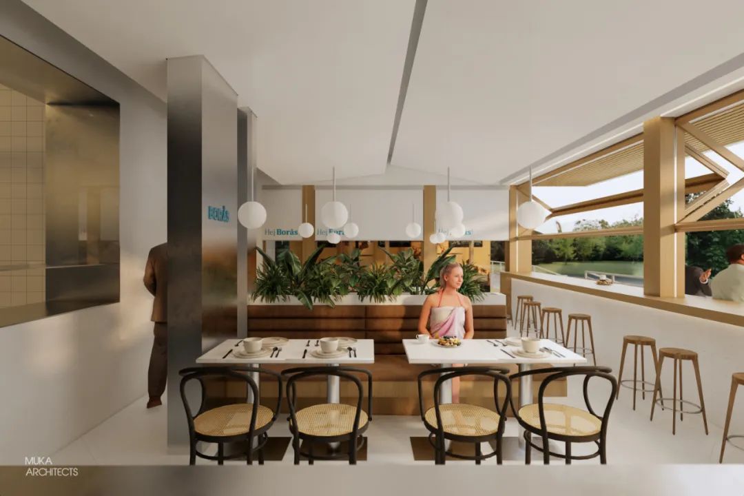 北欧风格布罗斯餐厅丨中国上海丨上海木卡建筑设计有限公司-54