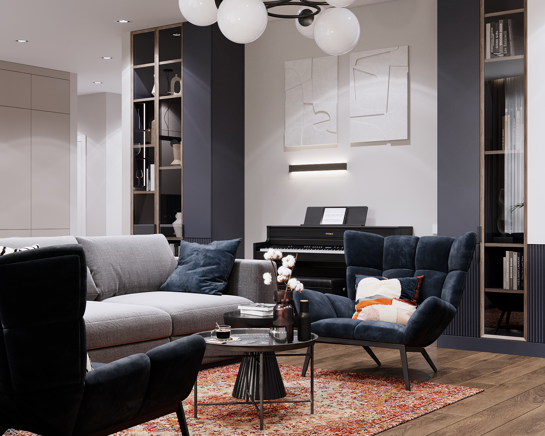 室内 3D 可视化丨Goroh 建筑与设计局-2