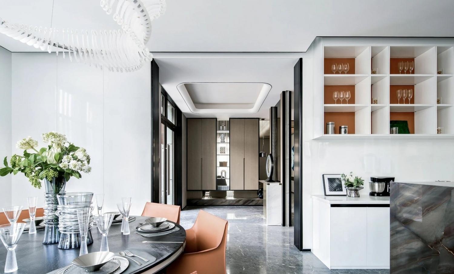 武汉招商公园1872项目B2地块8#样板房丨中国武汉丨明德设计-9