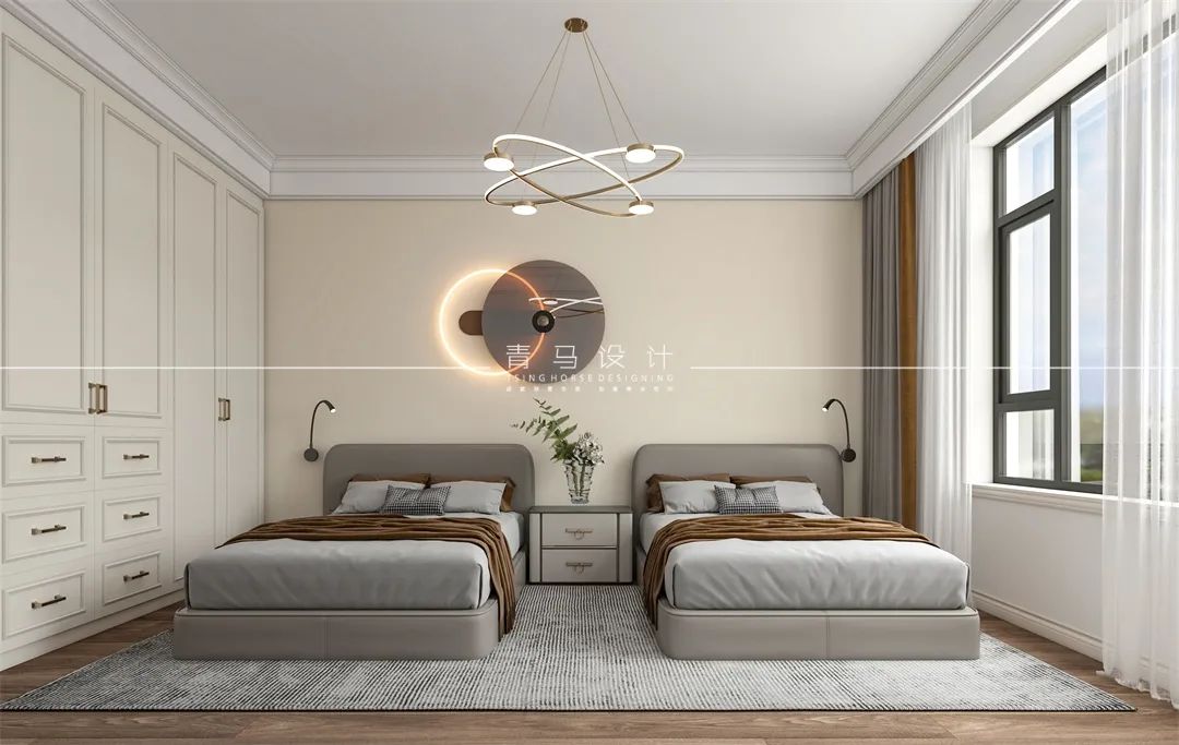 龙湖天钜上叠现代美式别墅丨青马别墅空间设计-63