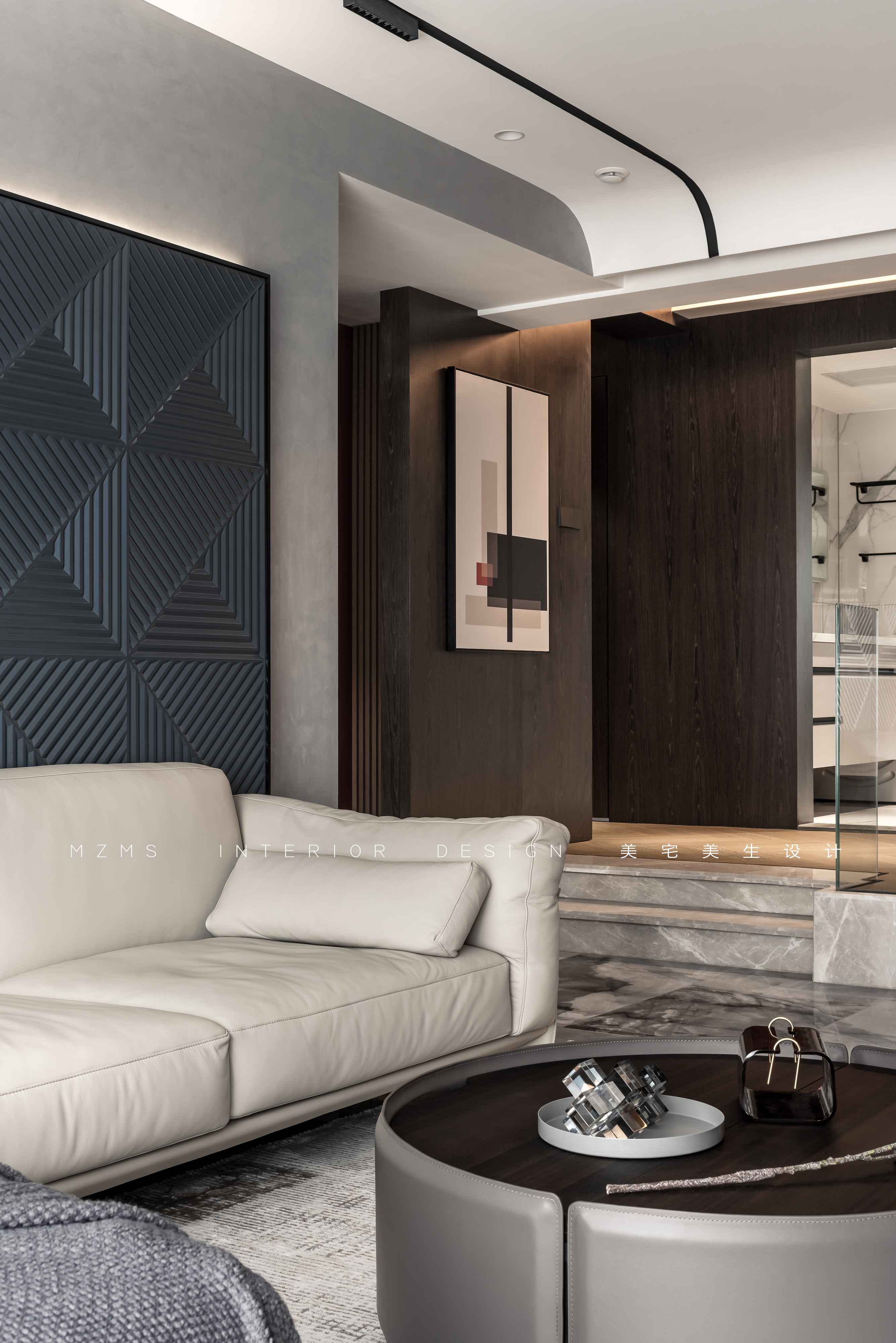岩壑 · 武汉星海洪城现代简约住宅设计丨中国武汉丨美宅·美生设计-37
