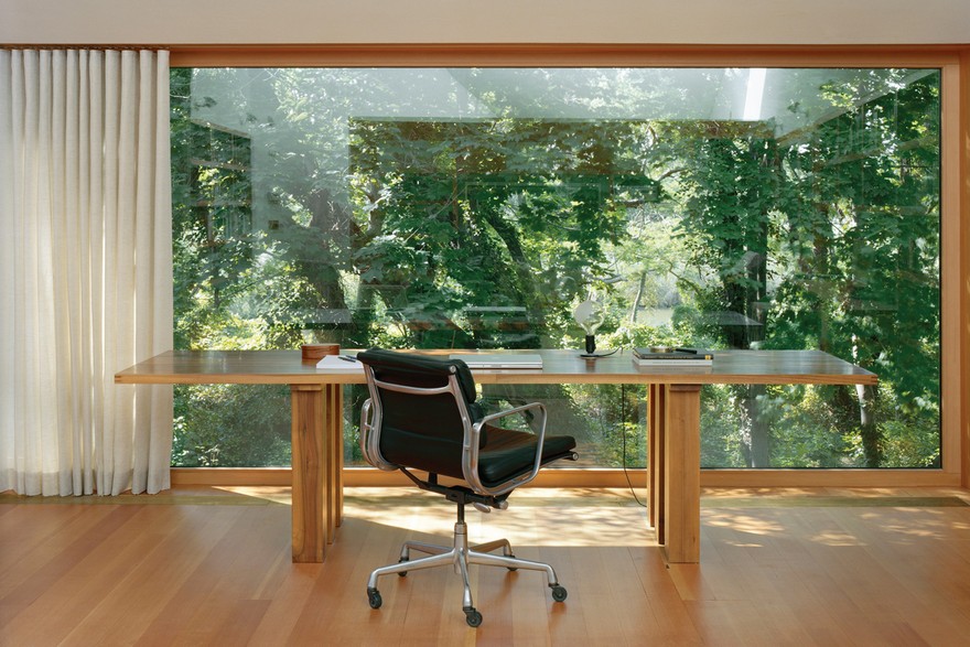 This Copper-Clad Writer’s Studio Changes Color in the Shifting Light of the Day-19