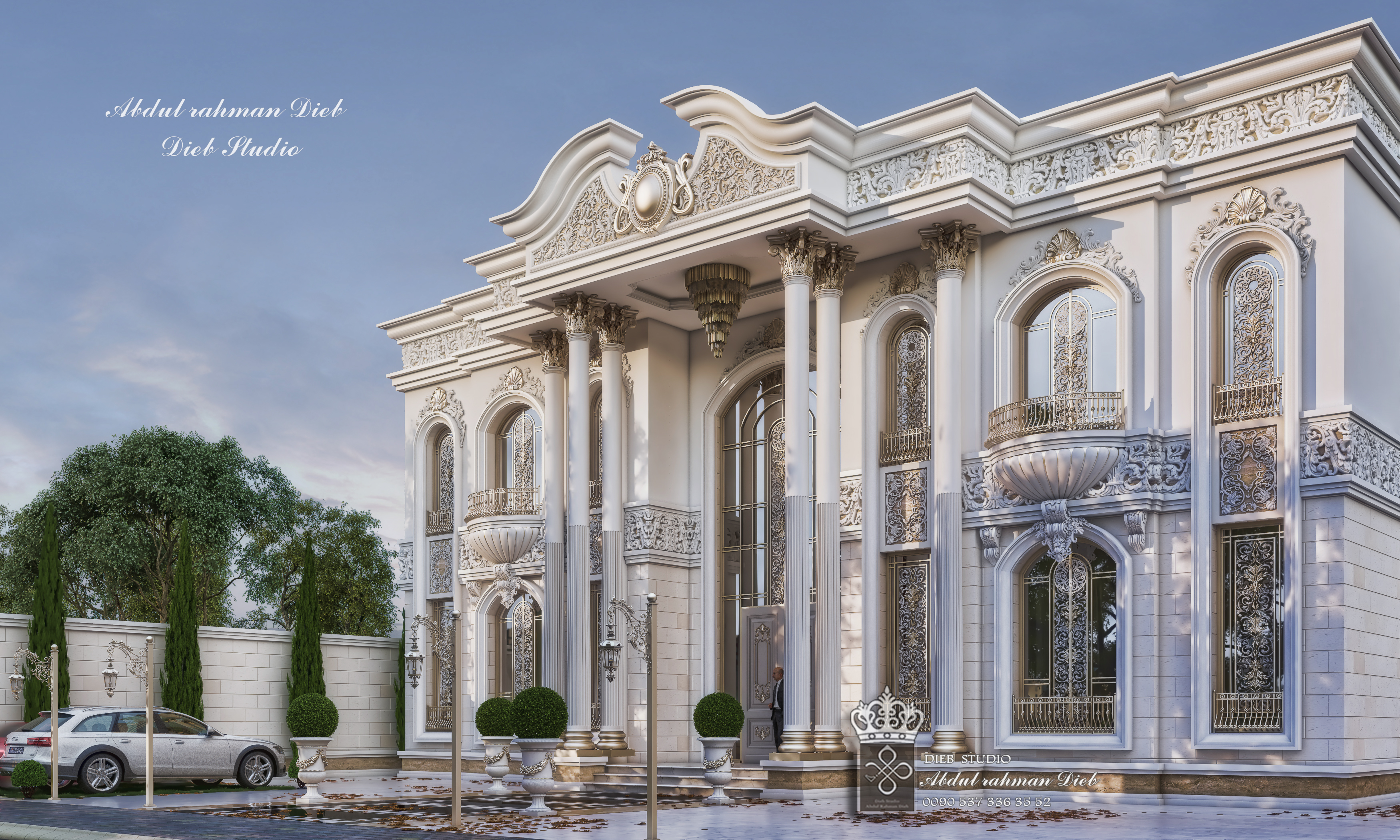 奢华经典风格宫殿丨ABDULRAHMAN DIEB-8