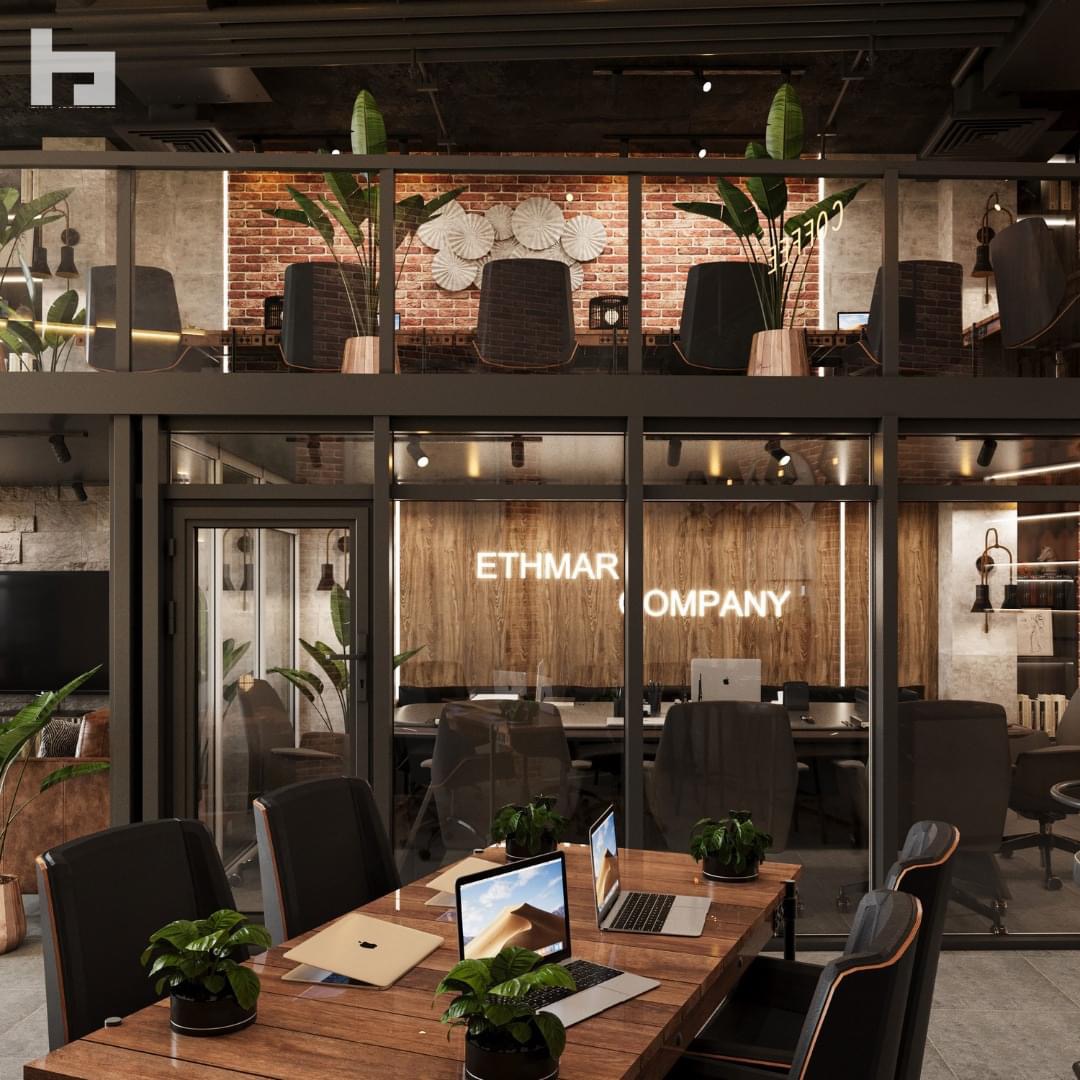 Industrial administration company and cafe-2