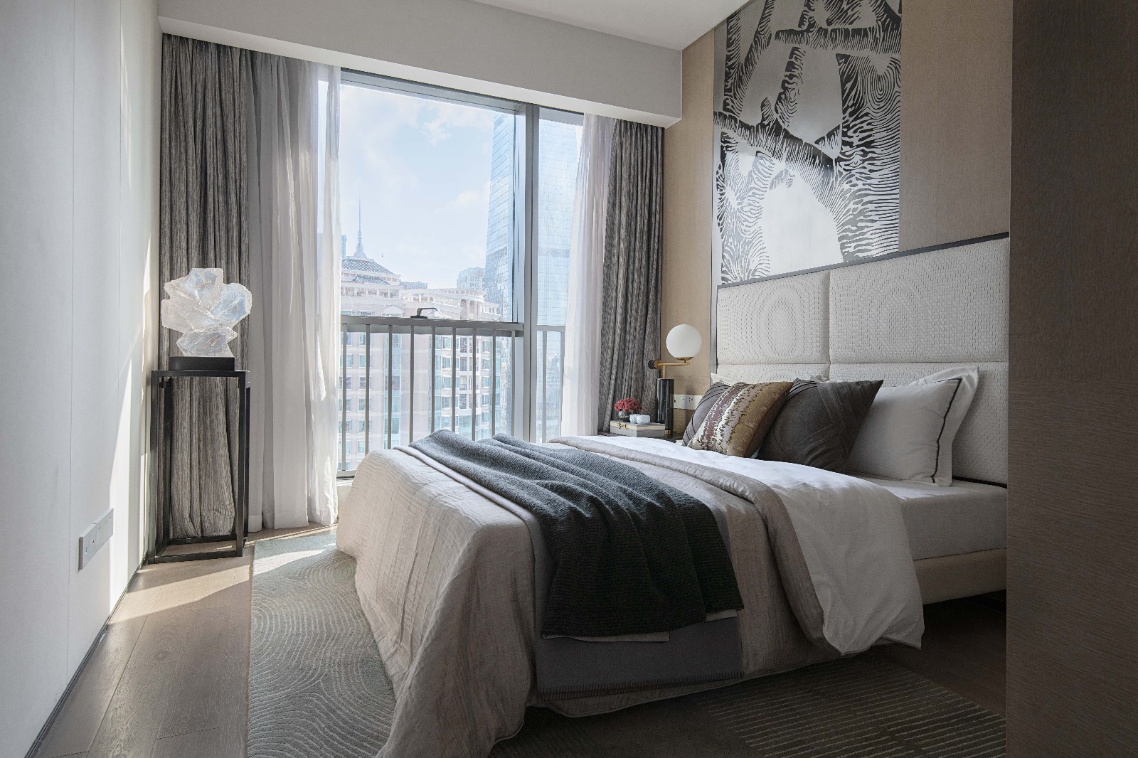 清新绿 雅致东方样板间  洲际设计-12