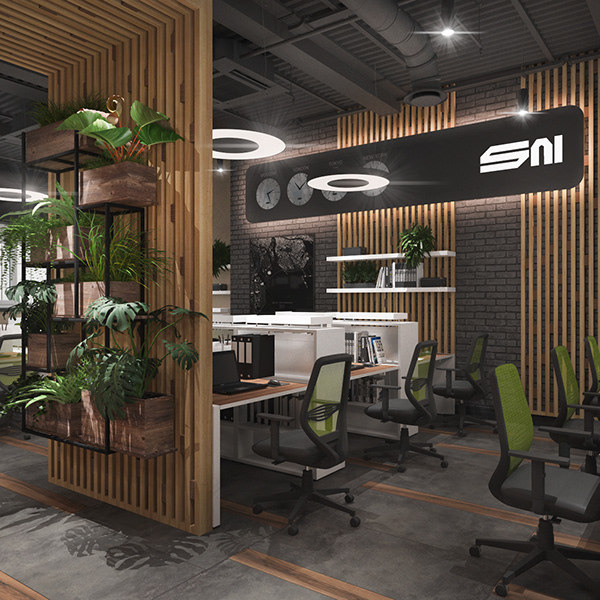 OFFICE 室内设计丨Oleg Pelekh,Kate Sirotkina-2