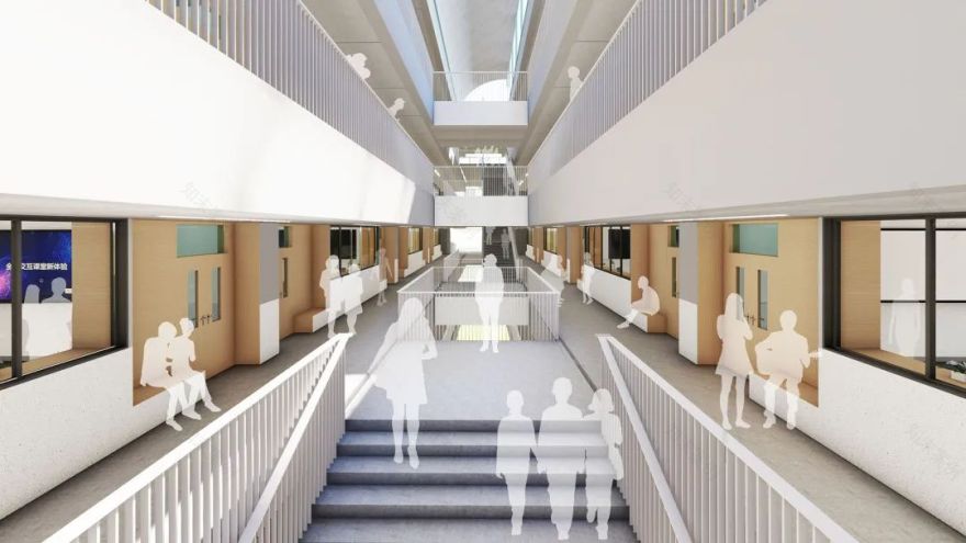 深圳梅山中学扩建综合楼丨中国深圳丨AUBE欧博设计-21