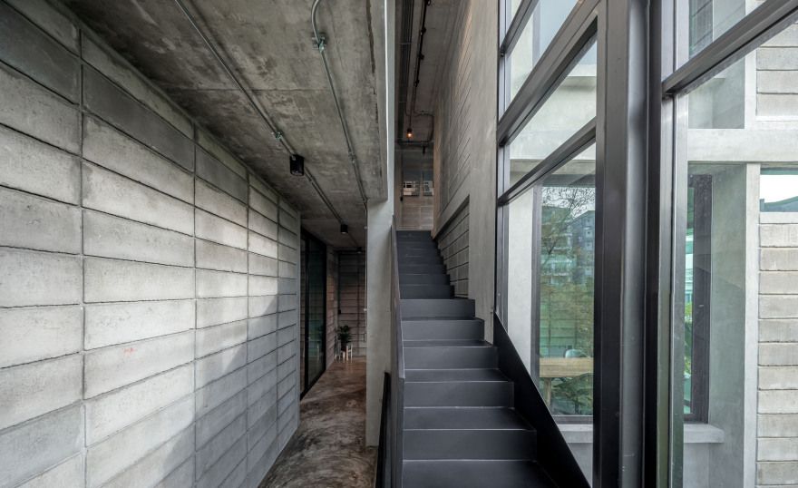 混凝土拼贴办公室丨泰国曼谷丨COLLAGE DESIGN STUDIO-12