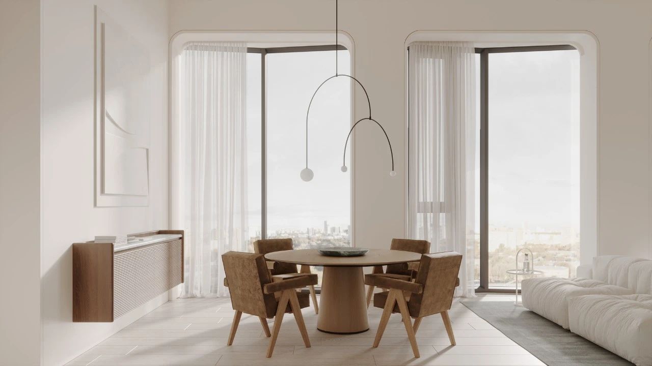 208㎡顶层大平层室内空间设计丨Babayants-17