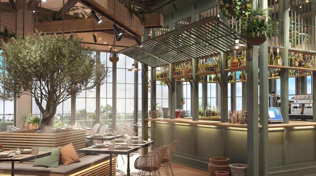 现代餐厅酒吧设计典范-3