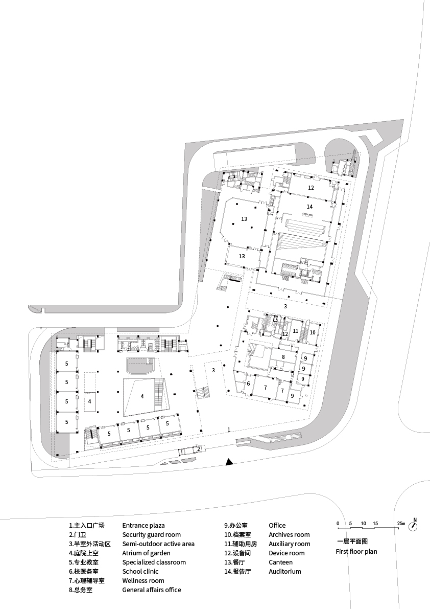 浸润在城市中·上海普陀区武宁中学异地改扩建项目丨中国上海丨阿科米星建筑设计事务所-78