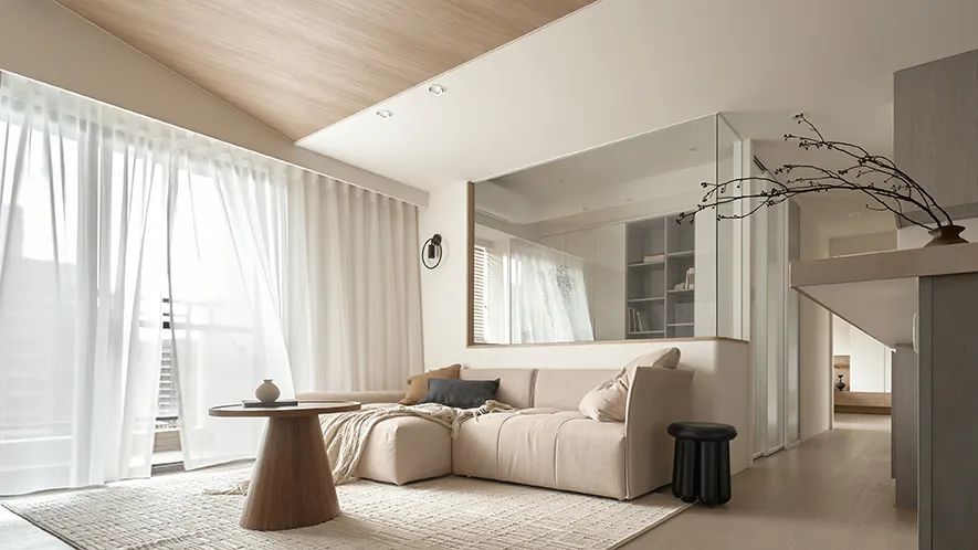 八宝空间美学之斜韵流转 暖木清居丨八宝设计团队-18