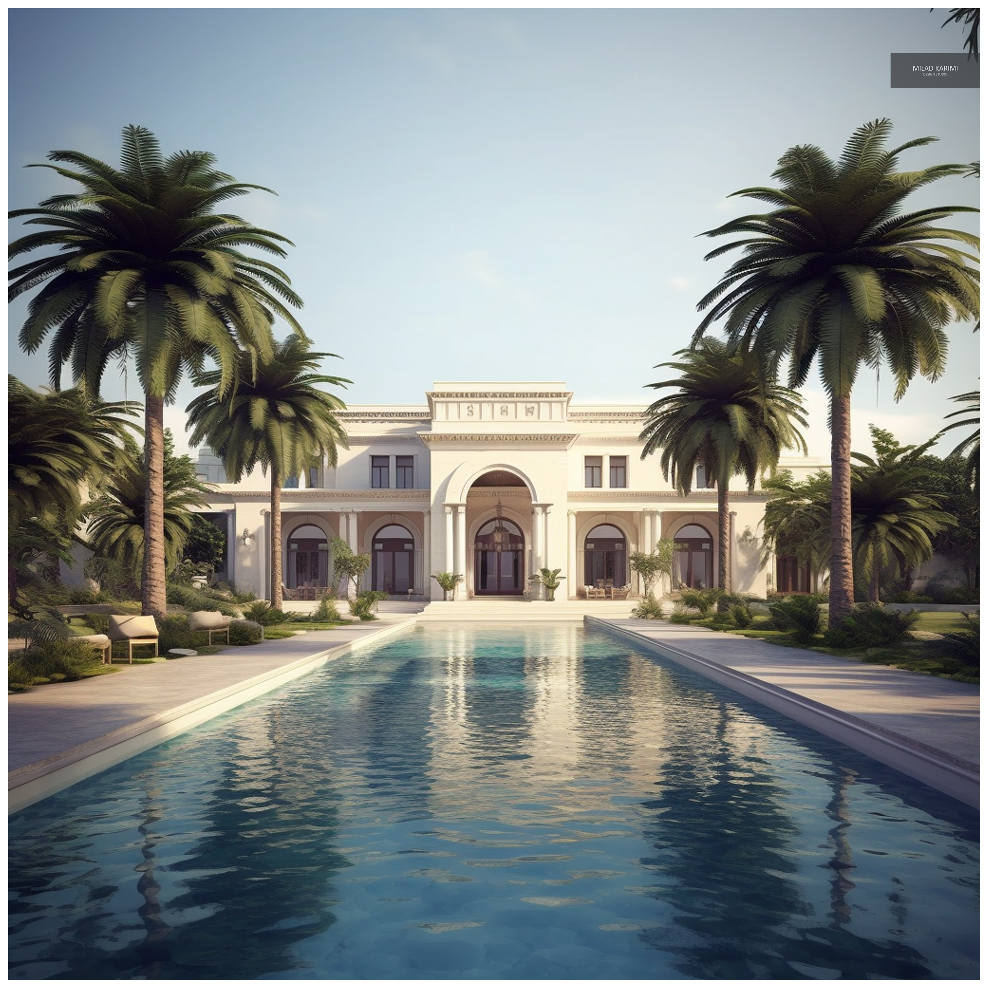 Arabian Palace Exterior Design Part 01-0