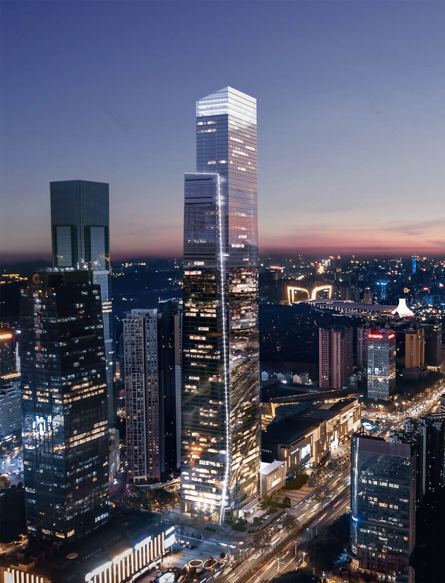 广西华润大厦丨中国南宁丨美国 GP 建筑事务所-31