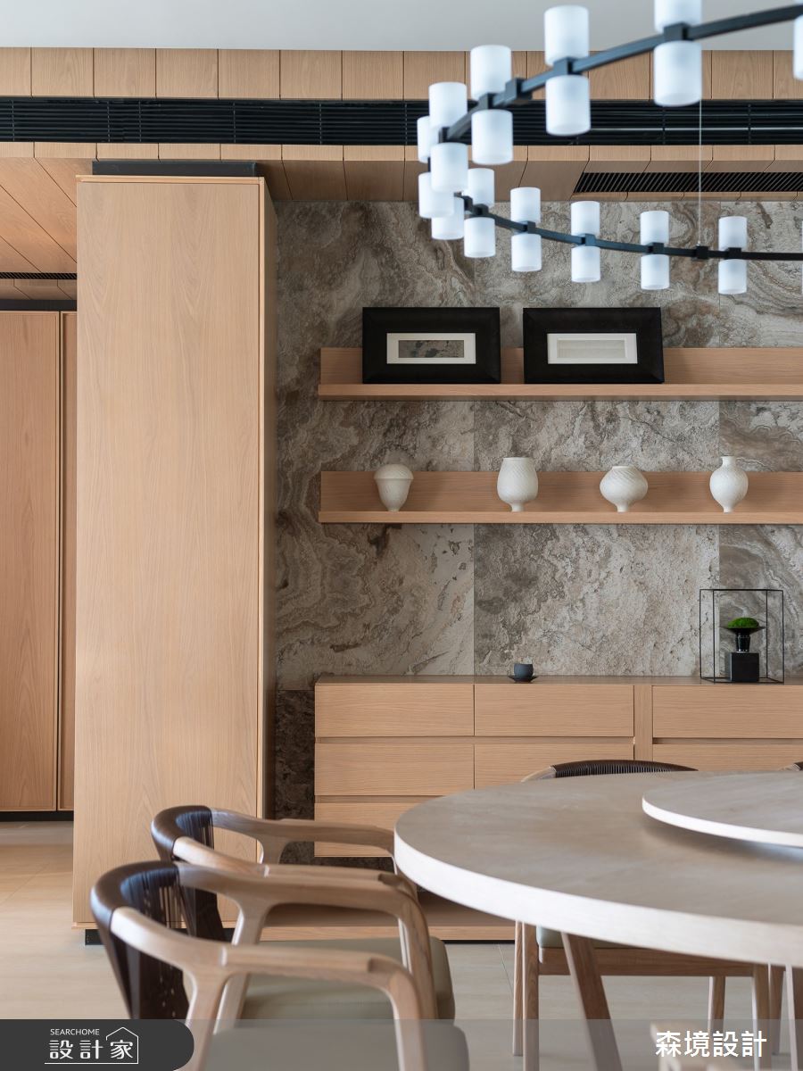 森境+王俊宏设计86坪新中式风案例-23