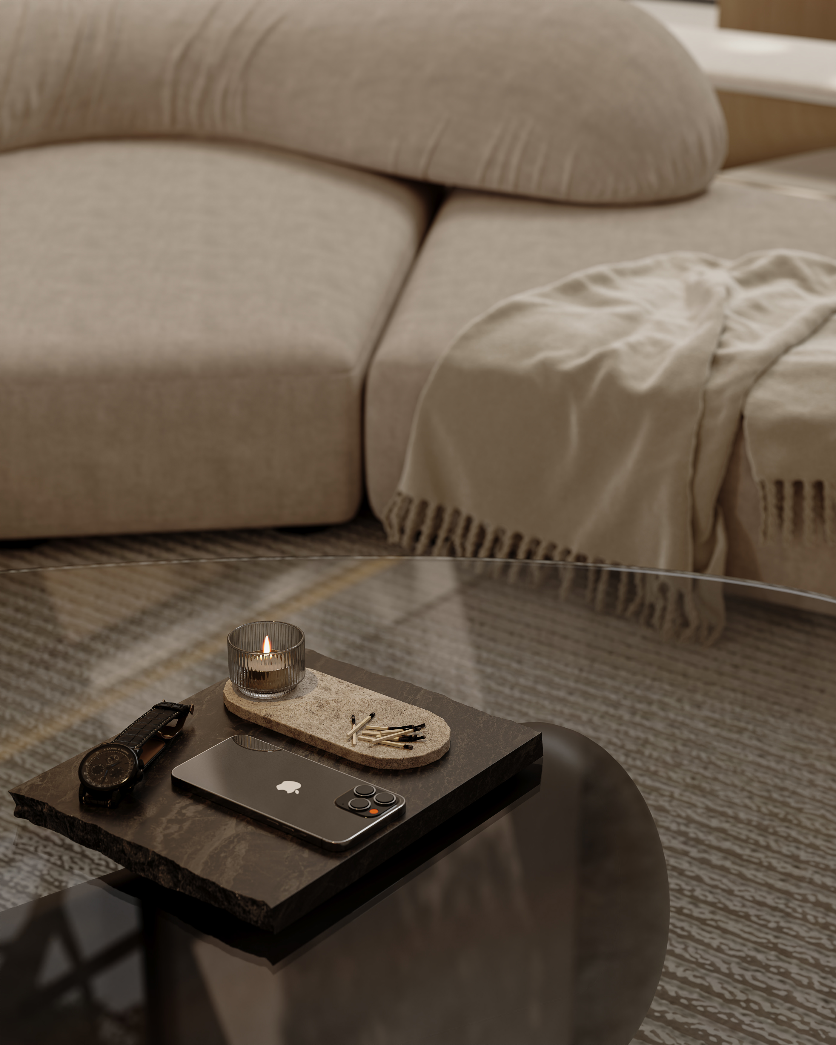 原木奶油别墅豪宅案例丨绘感视觉设计-5