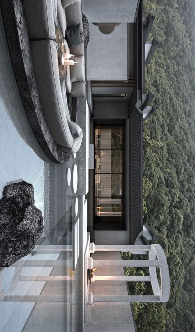 心间湖庭院，山水之境诠释现代隐雅风情-139