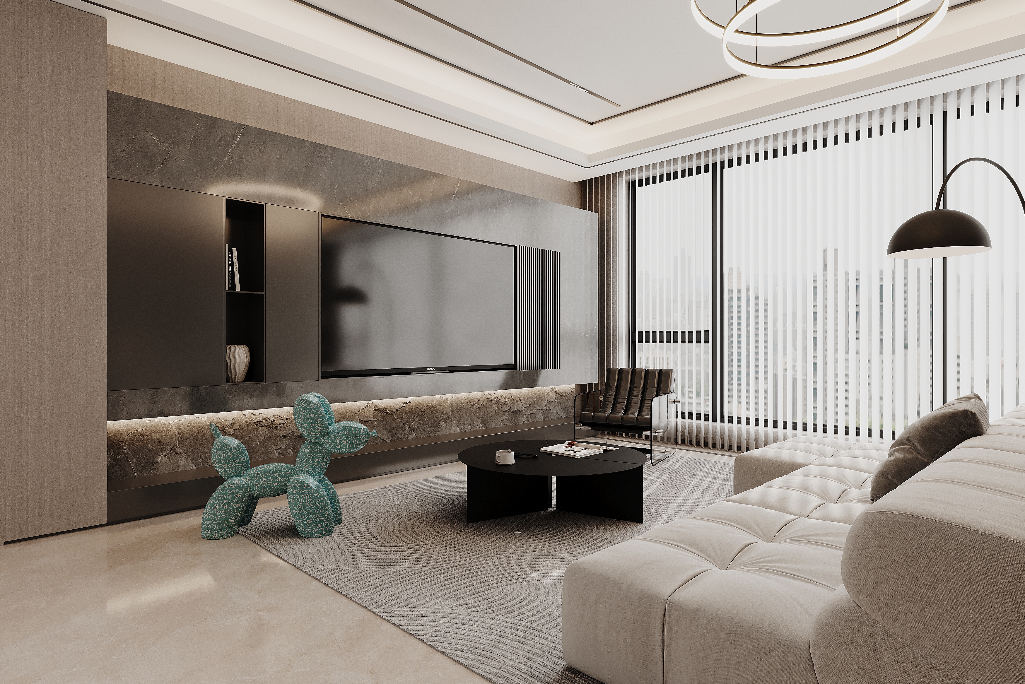 现代轻奢渲染-4