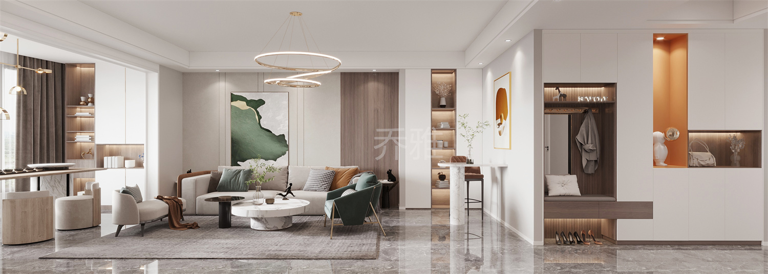 现代轻奢优雅家居空间设计-3