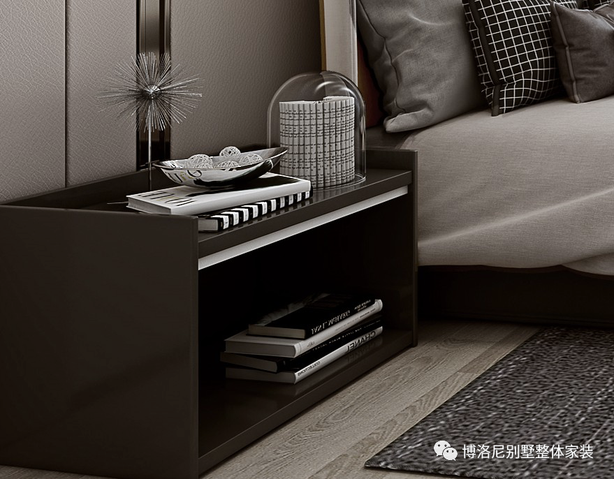 北京景粼原著 260㎡极简诗意之家-35