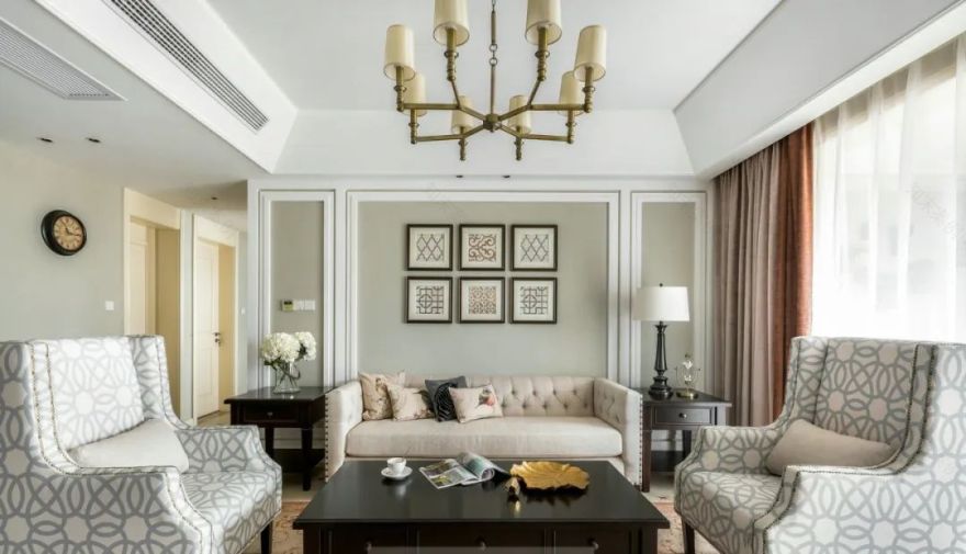 191m²简约美式大平层,自由无拘的家居生活-7