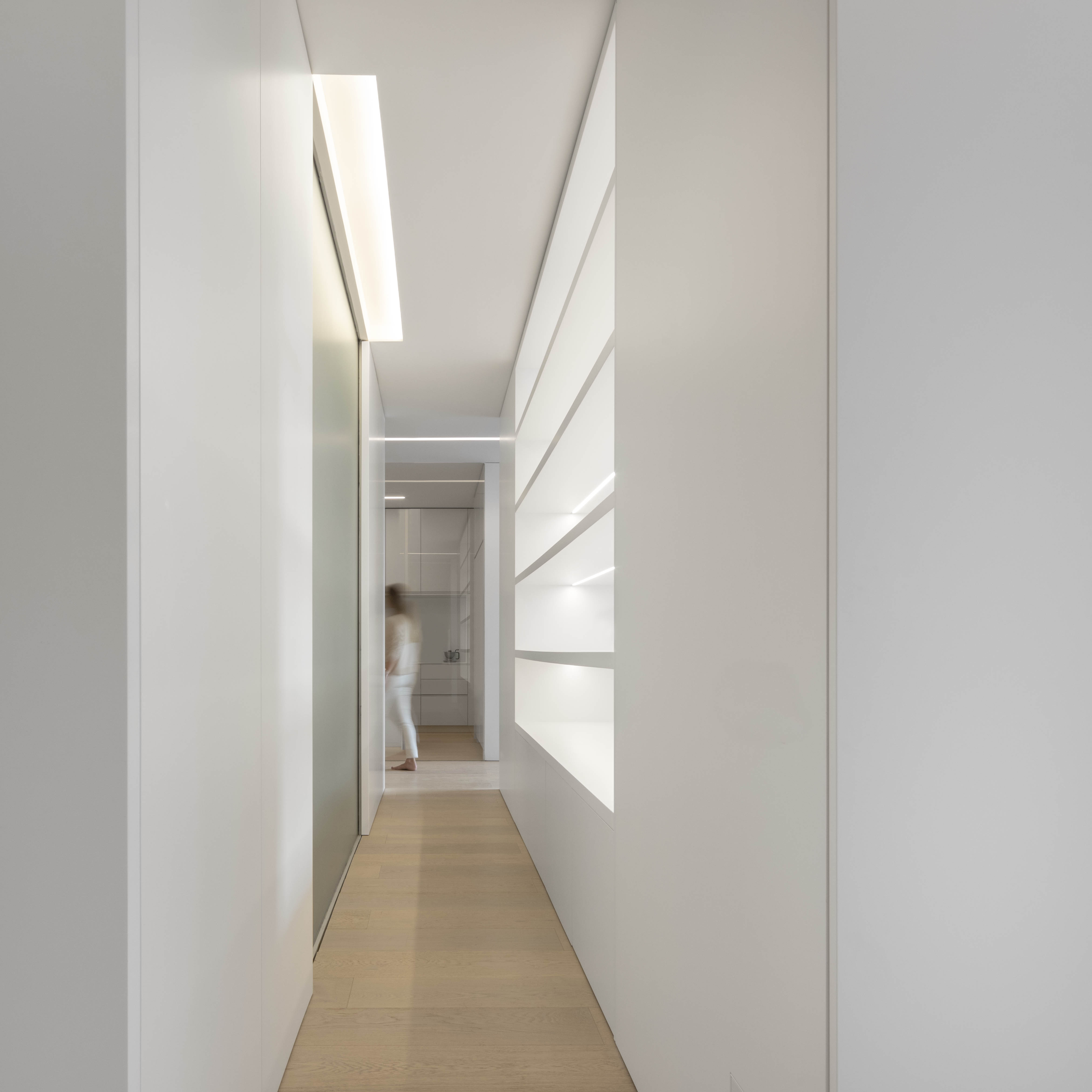 城市中心的蓝色花园别墅设计-25