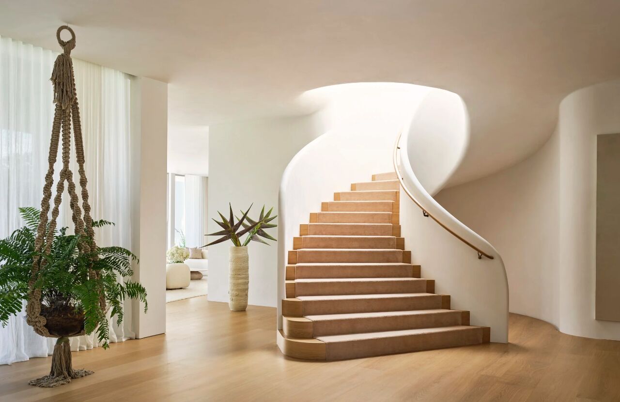 迈阿密海岸线2000㎡的禅意艺术私宅丨美国迈阿密丨Kelly Behun Studio-14