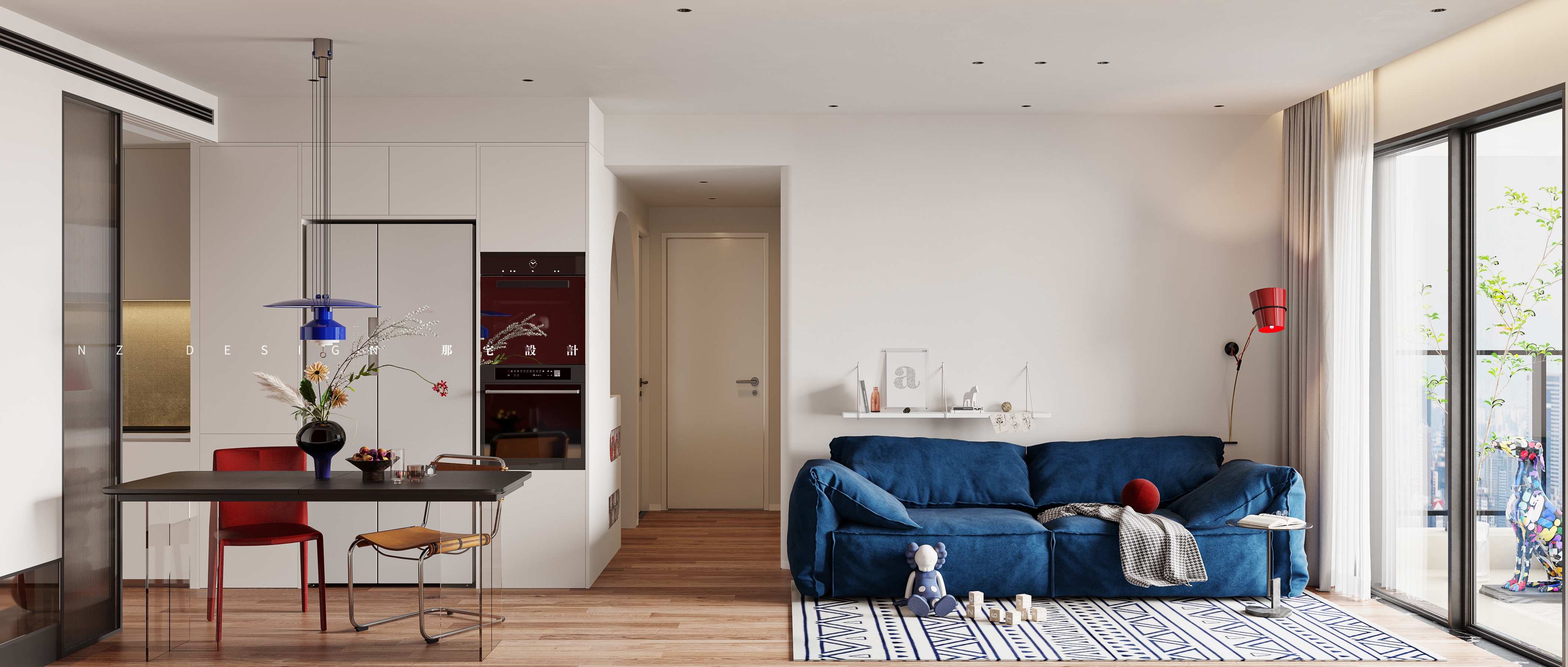 现代包豪斯 · 深圳龙华合正观澜汇花园设计丨中国深圳丨那宅设计事务所-22