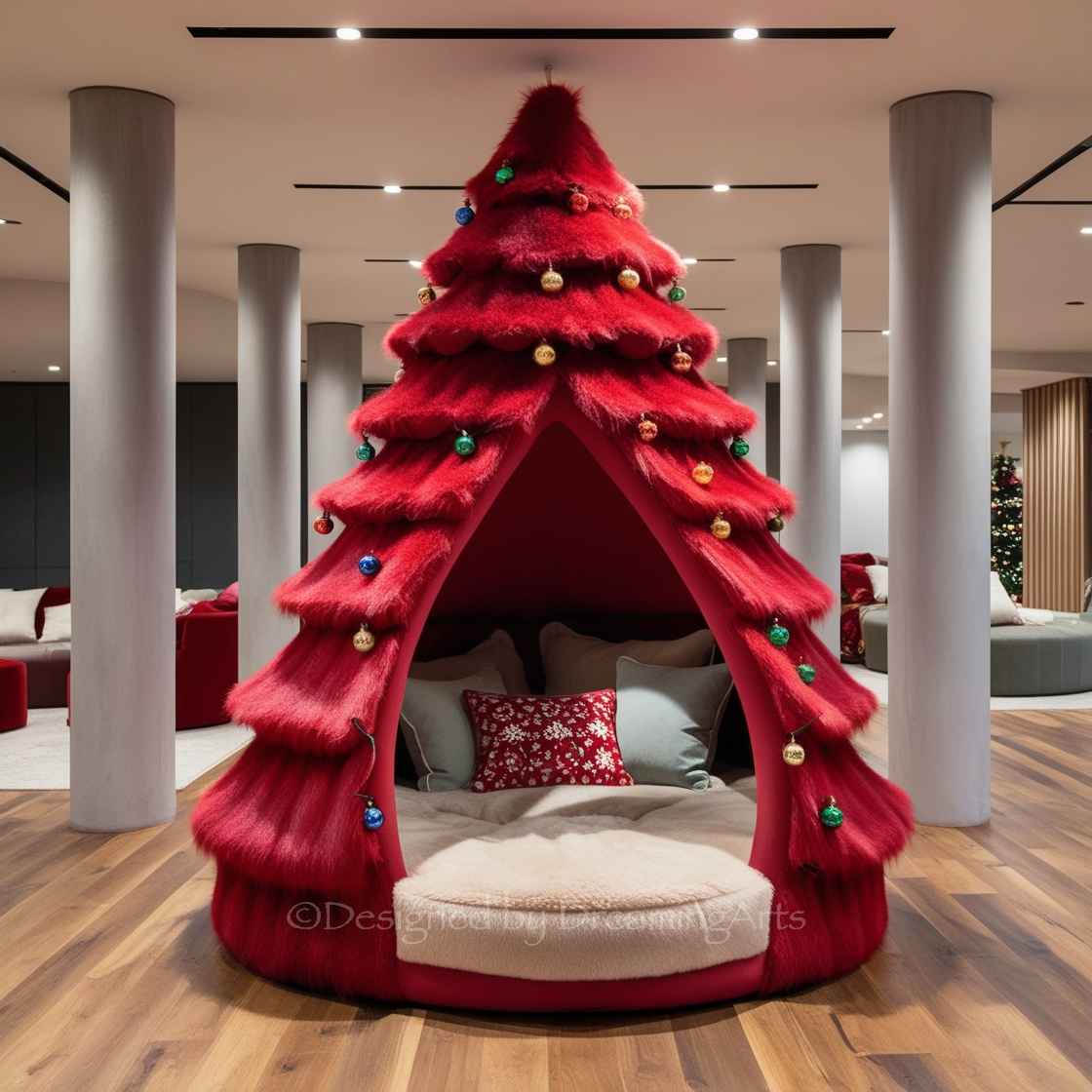 Christmas Tree Lounging Den（圣诞树休闲窝）丨FuturisticDecors-5
