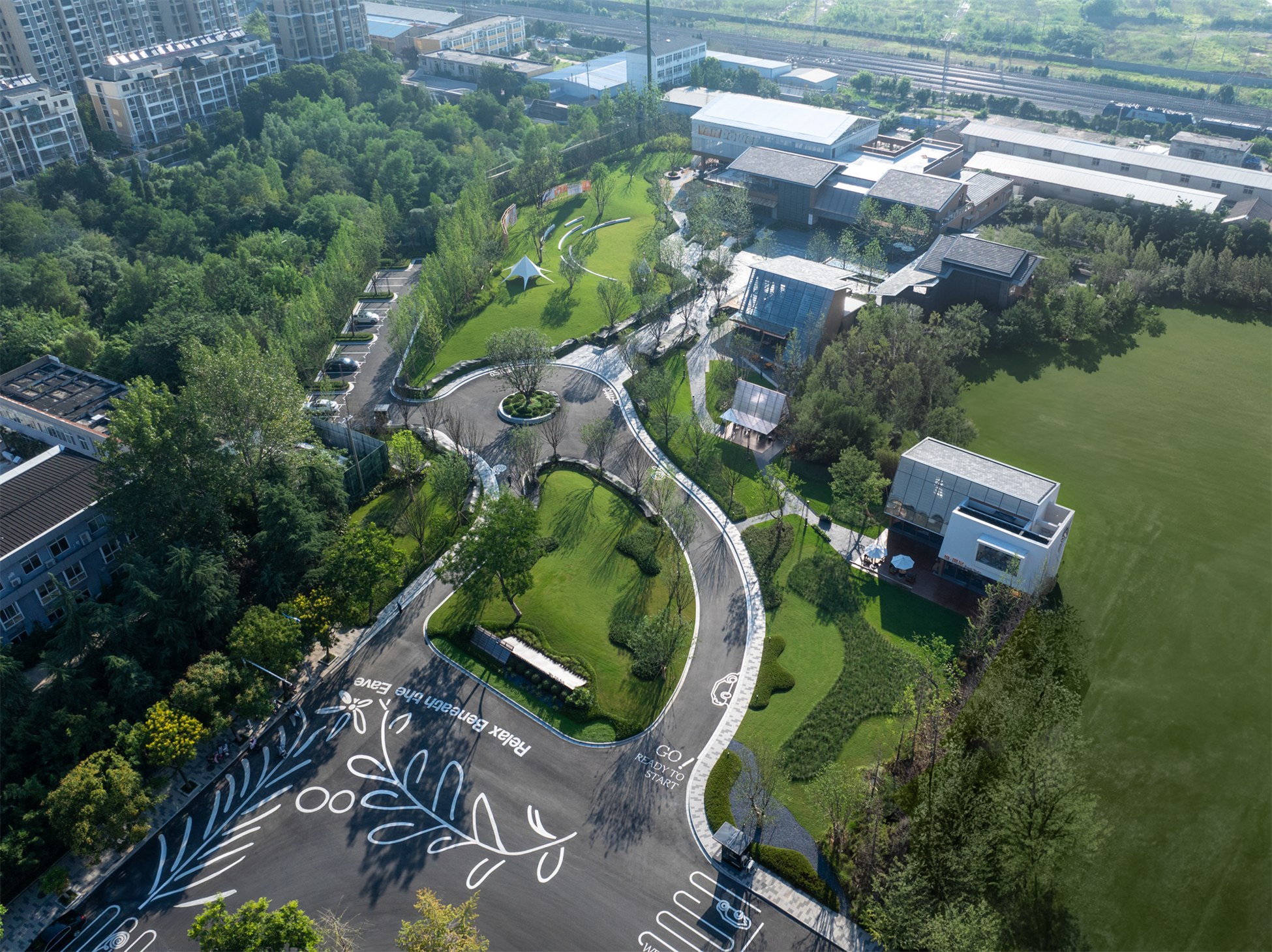 万科檐语间：城市中的原野 公园里的商业 / ROXin容心设计-4